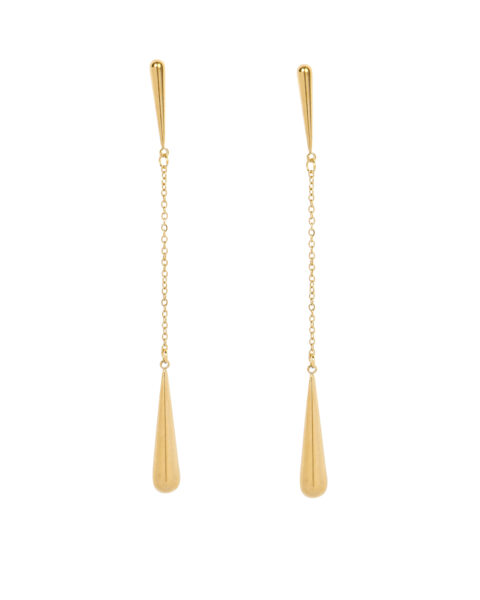 Gold Teardrop Earrings