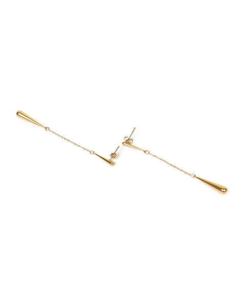 Gold Teardrop Earrings