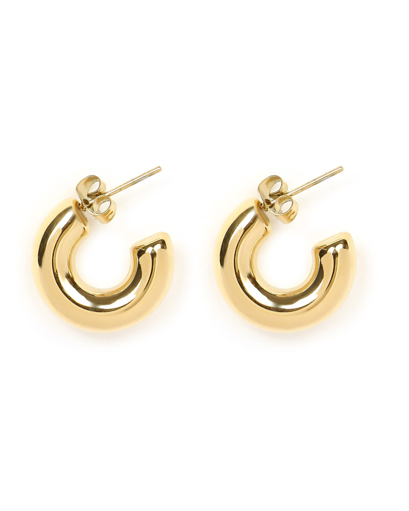 Classic Gold Hoop Earrings