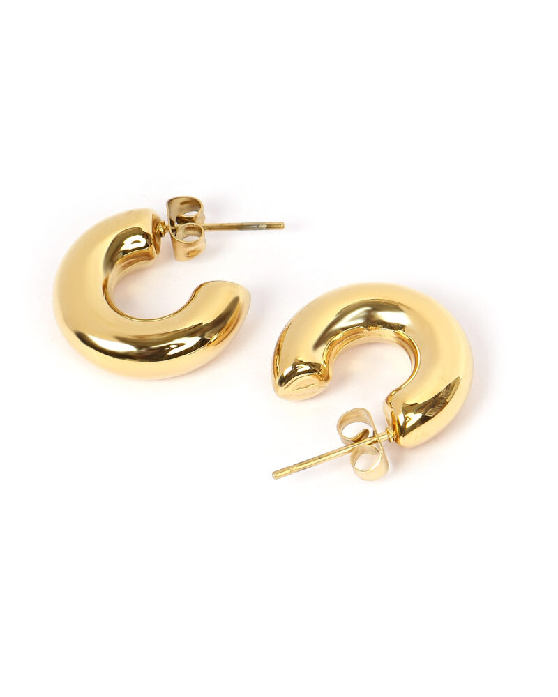 Classic Gold Hoop Earrings