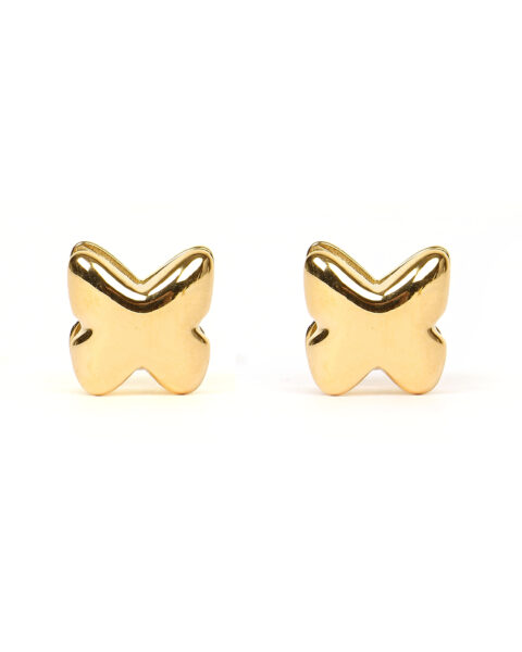 Gold Butterfly Earrings