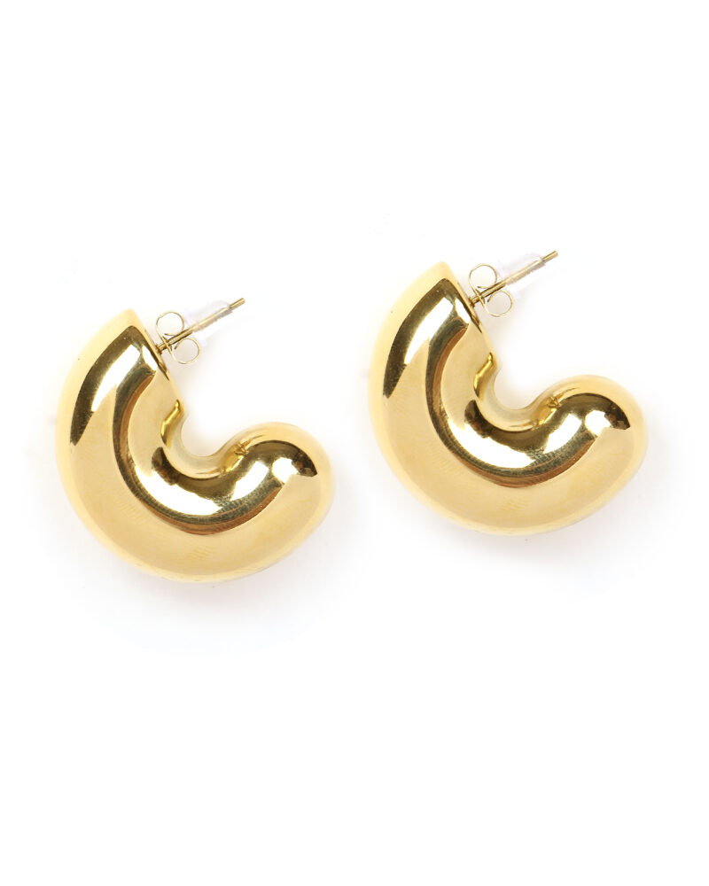 Classic Gold Hoop Earrings