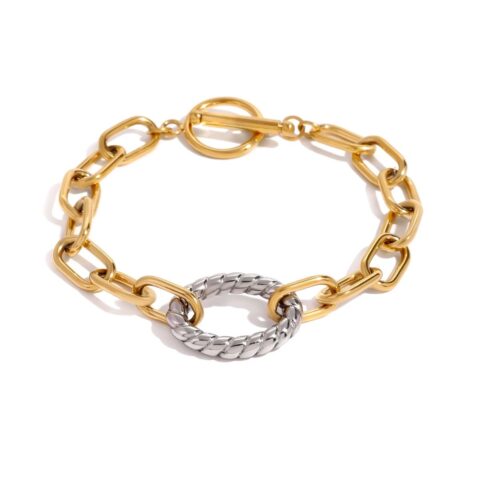 Gold-Tone Chain Bracelet - Women's Bracelet