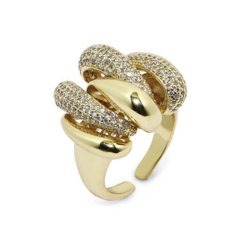 Gold-Plated Chunky Ring