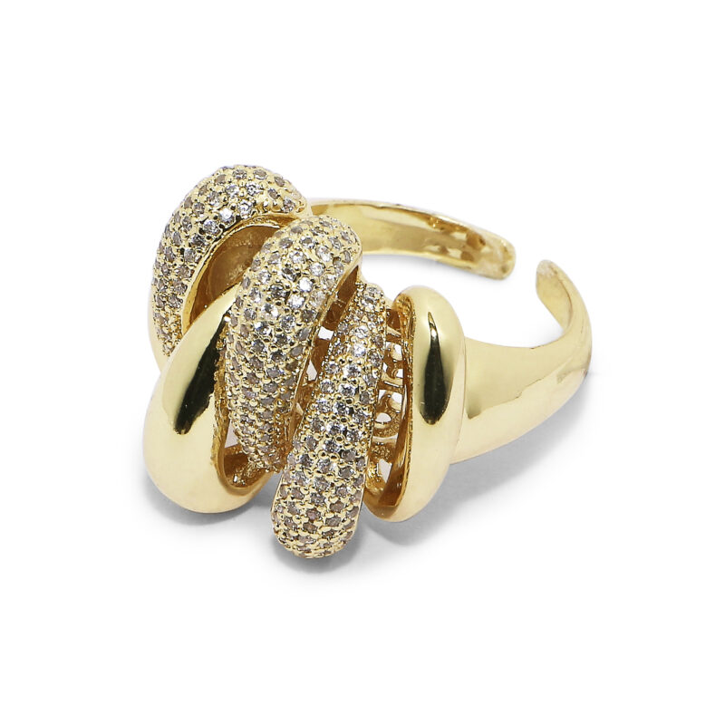 Gold-Plated Chunky Ring