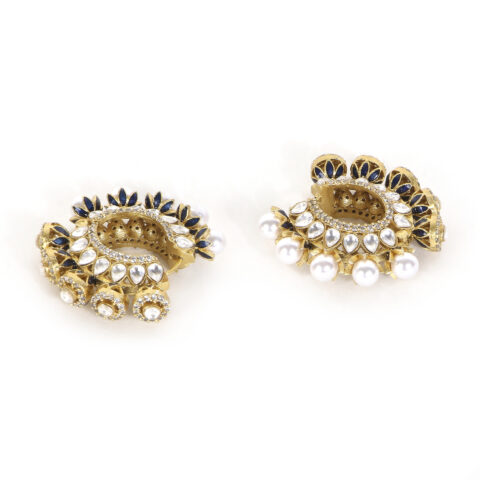 gold-plated earrings