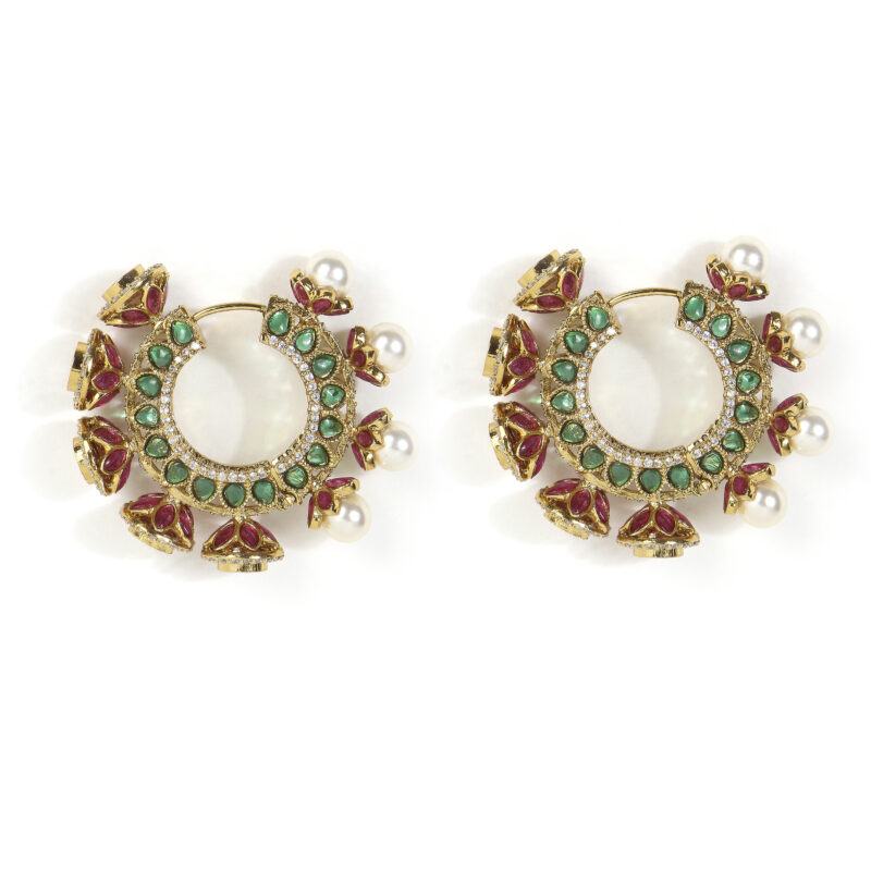 gold-plated kundan