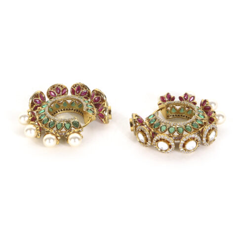 gold-plated kundan