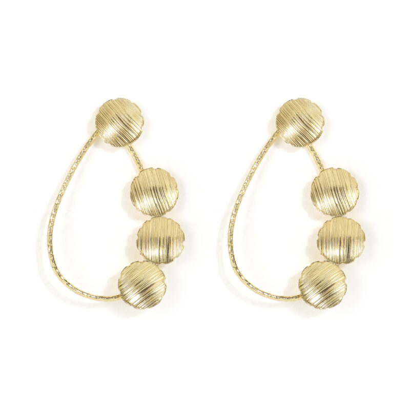 disc earrings