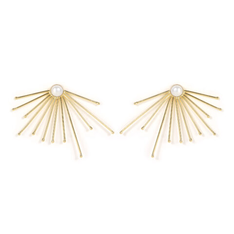 sunburst earring
