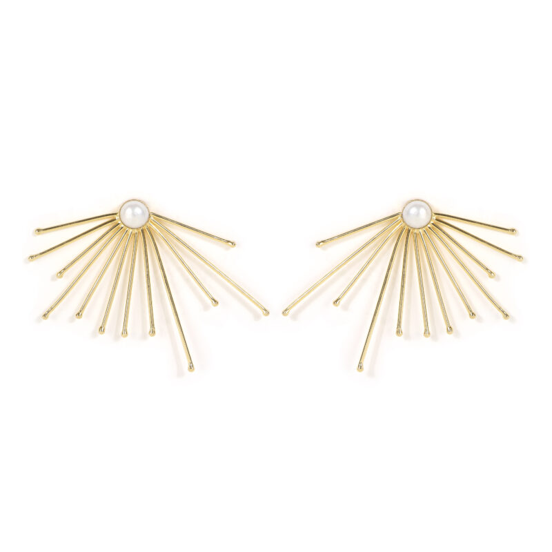 sunburst earring