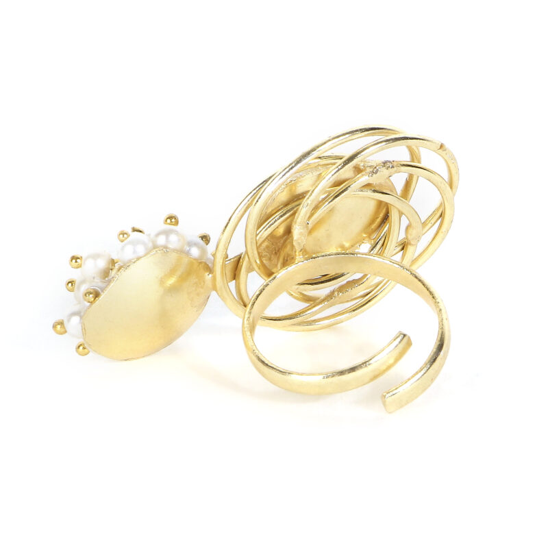 pearl ring set