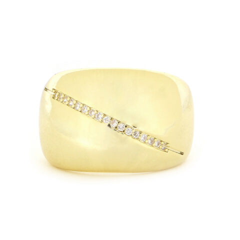 textured band ring