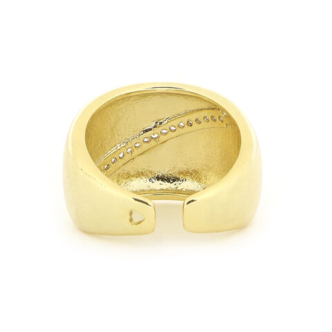 textured band ring