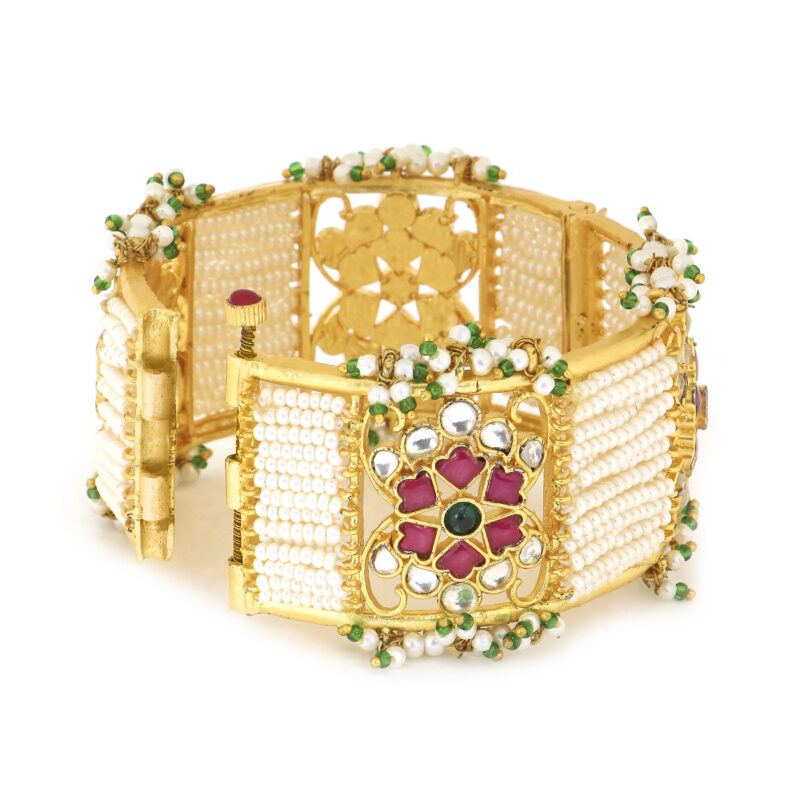 Pearl & Kundan Bangle - Image 3