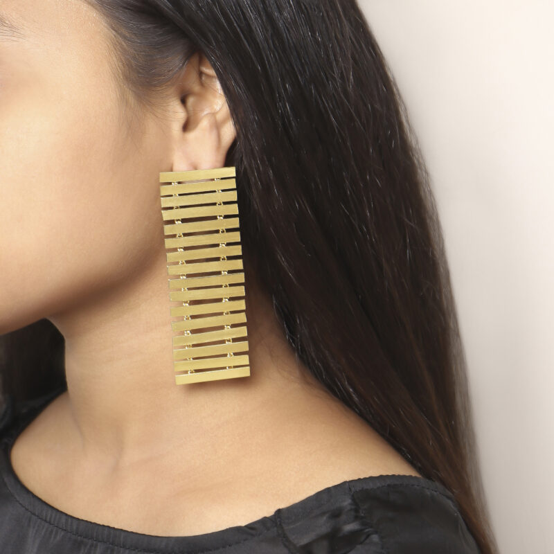 bar earrings