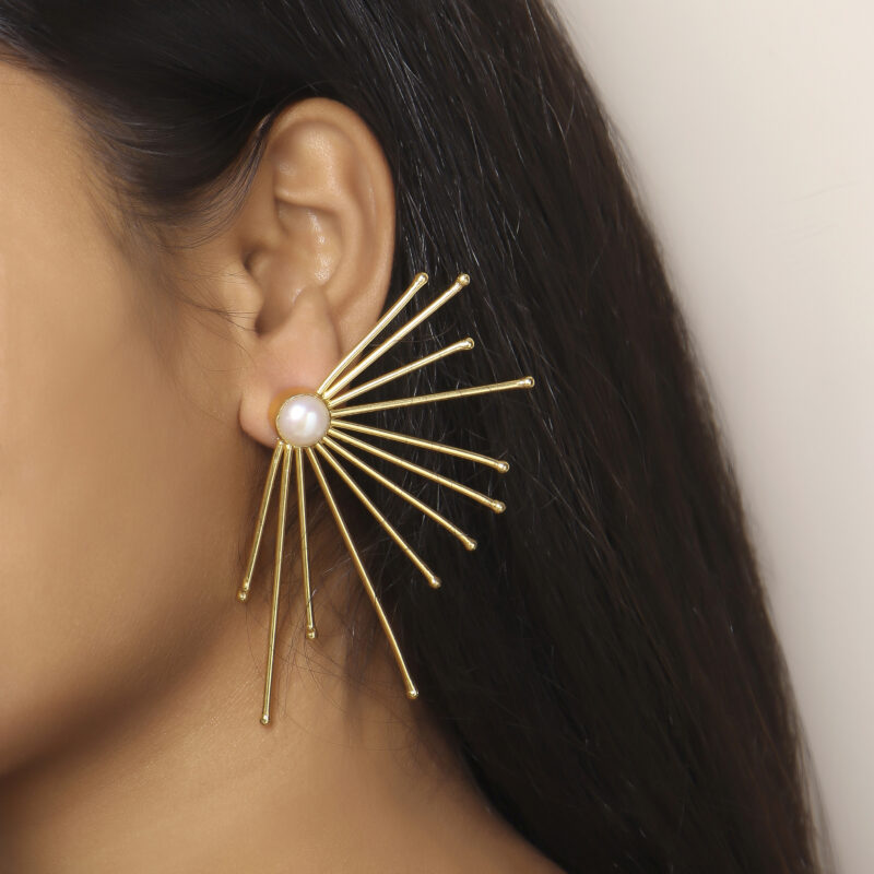 sunburst earring