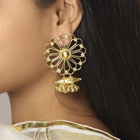 spiked hoop earrings